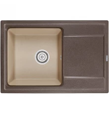 Кухонная мойка Granula эспрессо/песок 7401essa