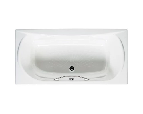 Чугунная ванна 170x85 см с противоскользящим покрытием Roca Akira 2325G000R