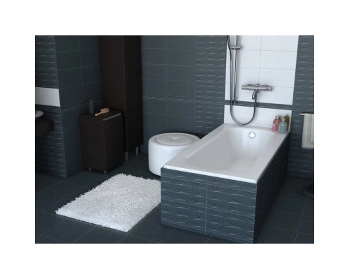 Чугунная ванна 170x70 см с противоскользящим покрытием Roca Continental 21291100R