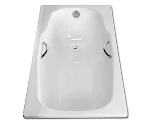 Стальная ванна 180x80 см с отверстиями для ручек BLB Atlantica B80A handles