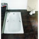 Стальная ванна 180x80 см с отверстиями для ручек BLB Atlantica B80A handles
