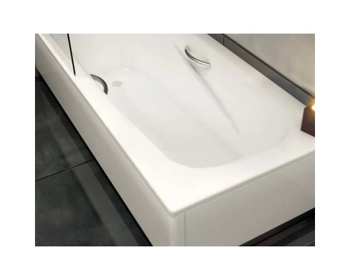 Стальная ванна 150x70 см отверстиями для ручек BLB Universal HG B50H handles