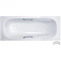 Стальная ванна 150x70 см отверстиями для ручек BLB Universal HG B50H handles