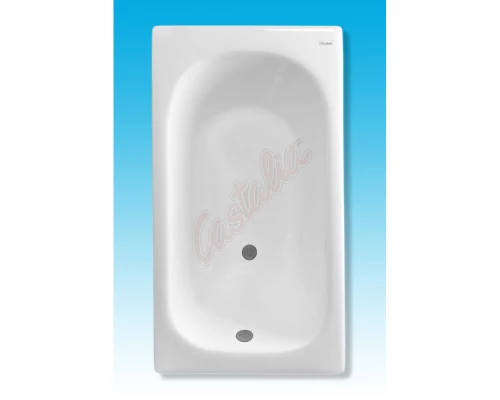 Чугунная ванна 120x70 см без ручек Castalia H0000006
