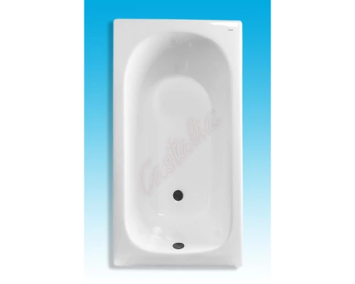 Чугунная ванна 130x70 см без ручек Castalia V0000081