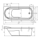 Акриловая ванна 175x80 см Riho Columbia B003001005