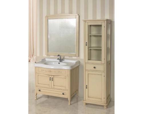 Зеркало 86x102 см бежевый BelBagno Novanta BB01S/PBA