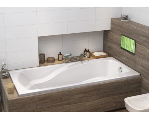 Акриловая ванна 180x85 см Cersanit Zen WP-ZEN*180