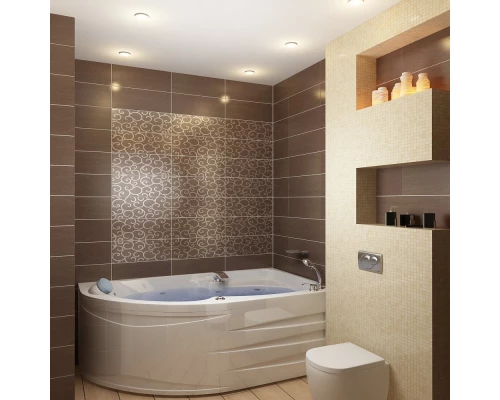 Акриловая ванна 160x100 см R 1Marka Diana 01ди1610п