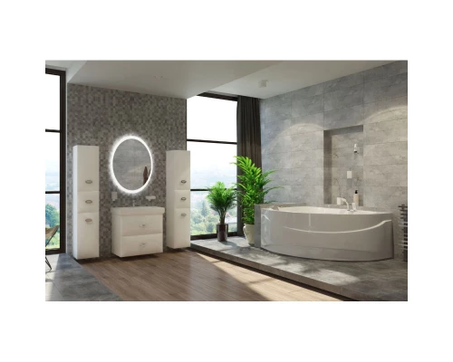 Акриловая ванна 150x105 см L 1Marka Catania 01кт1510л