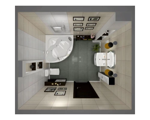 Акриловая ванна 150x150 см Marka One Afrodita 01аф1515