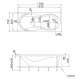 Акриловая ванна 170x75 см Marka One Enna 01эн1775