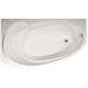 Акриловая ванна 170x100 см L Marka One Julianna 01дж1410л