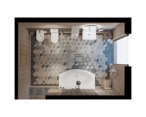 Акриловая ванна 170x94 см Marka One Nega 01нег1795