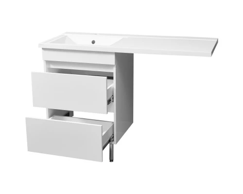 Тумба белый глянец/белый матовый 55 см Stella Polar Мадлен SP-00000406