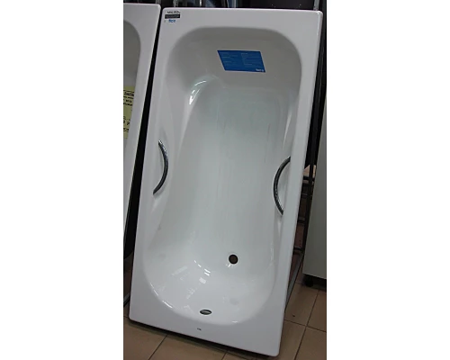 Чугунная ванна 170x75 см с противоскользящим покрытием Roca Malibu SET/2309G000R/526803010/150412330