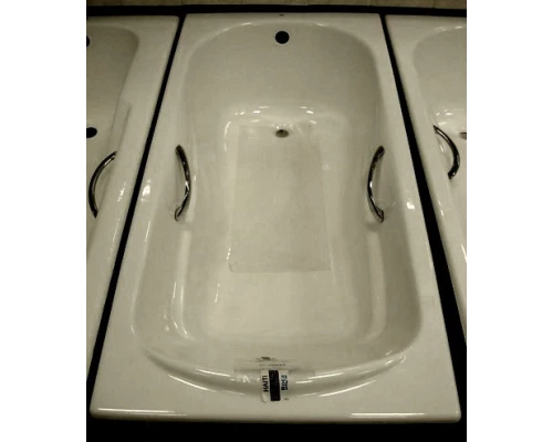 Чугунная ванна 170x80 см с противоскользящим покрытием Roca Haiti SET/2327G000R/526804210/150412330