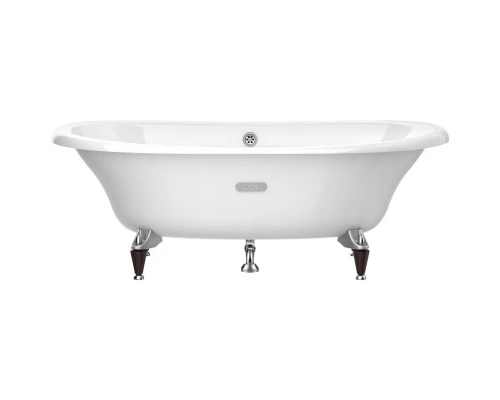 Чугунная ванна 170x85 см с противоскользящим покрытием Roca Newcast White 233650007