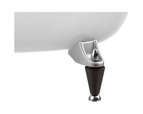 Чугунная ванна 170x85 см с противоскользящим покрытием Roca Newcast White 233650007