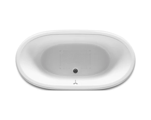 Чугунная ванна 170x85 см с противоскользящим покрытием Roca Newcast White 233650007