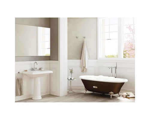 Чугунная ванна 170x85 см с противоскользящим покрытием Roca Newcast Copper 233650008