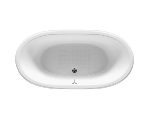 Чугунная ванна 170x85 см с противоскользящим покрытием Roca Newcast Bordeaux 233650003