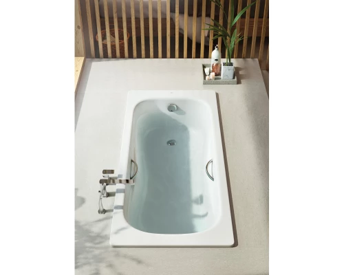 Ванна стальная 170x70 см с отверстиями под ручки Roca Princess N 2209E0000