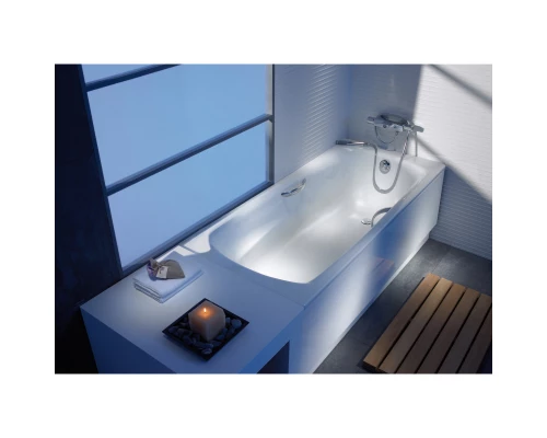 Стальная ванна с отверстиями под ручки 170x75 см Roca Swing 2201E0000