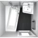 Акриловая ванна 170x100 см R Ravak 10° C821000000