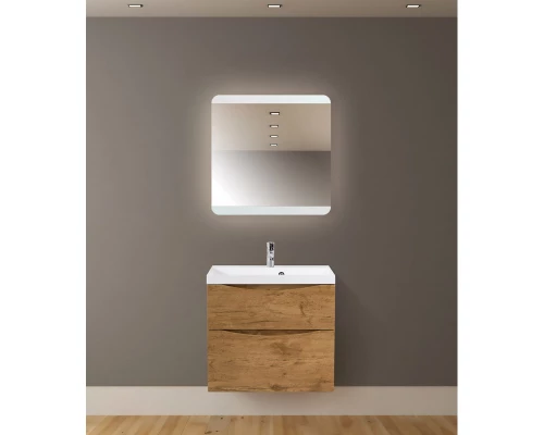 Зеркало 70x70 см BelBagno SPC-CEZ-700-700-LED-BTN