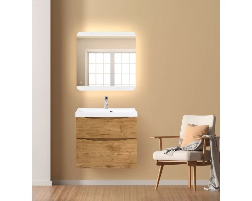 Зеркало 70x70 см BelBagno SPC-CEZ-700-700-LED-TCH
