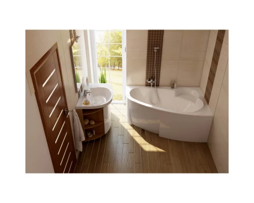 Акриловая ванна 160x105 см R Ravak Asymmetric C471000000