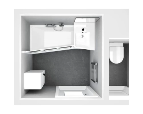 Акриловая ванна 150x75 см R Ravak BeHappy II C991000000