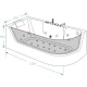 Акриловая гидромассажная ванна 170x80 см Grossman GR-17000L