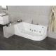 Акриловая гидромассажная ванна 170x80 см Grossman GR-17000L