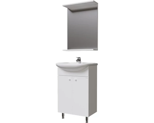 Зеркало 52x70 см белый глянец Grossman Крит-Эко 205002