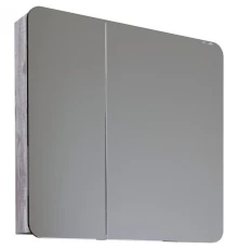 Зеркальный шкаф 80x75 см бетон пайн Grossman Талис 208009