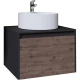 Тумба дуб веллингтон/графит 60 см Grossman Смарт 106009