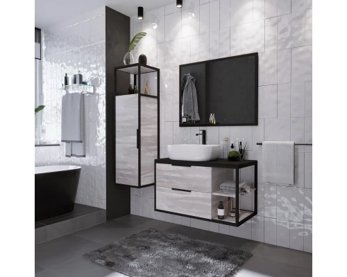 Пенал подвесной шанико/черный L/R Grossman Лофт 304002