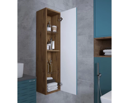 Пенал подвесной дуб веллингтон/бриз матовый L/R Grossman Альба 303010