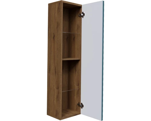 Пенал подвесной дуб веллингтон/бриз матовый L/R Grossman Альба 303010