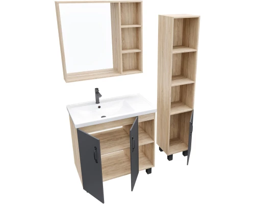 Зеркало 80,2x75 см дуб сонома Grossman Флай 208001