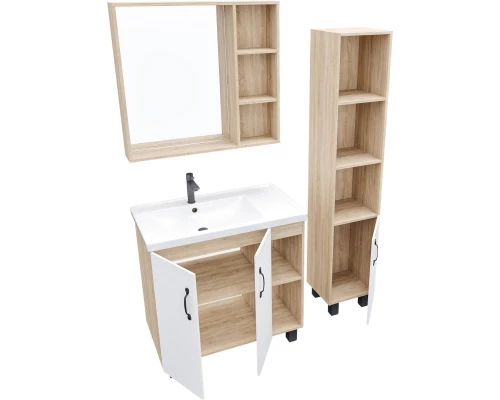 Зеркало 80,2x75 см дуб сонома Grossman Флай 208001