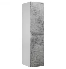 Пенал подвесной бетон/белый глянец L/R Grossman Инлайн 303505