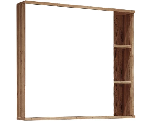 Зеркальный шкаф 80x70 см дуб галифакс Grossman Форта 208002