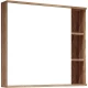 Зеркальный шкаф 80x70 см дуб галифакс Grossman Форта 208002