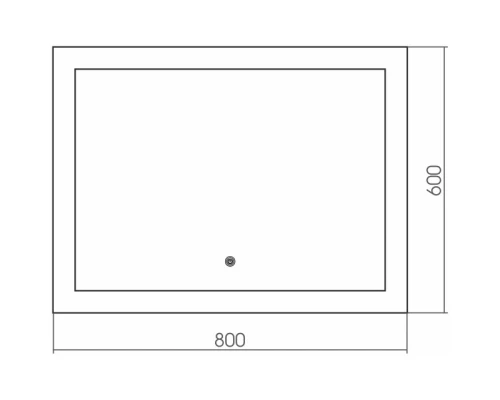 Зеркало 80x60 см Grossman Сlassic 180600