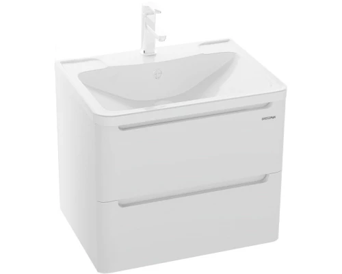 Комплект мебели белый глянец 60 см Grossman Адель 106006 + 4627173210225 + 206004