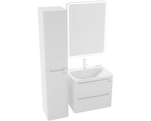 Комплект мебели белый глянец 60 см Grossman Адель 106006 + 4627173210225 + 206004