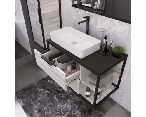 Комплект мебели шанико/черный 90 см Grossman Лофт 109002 + GR-3031 + 209001